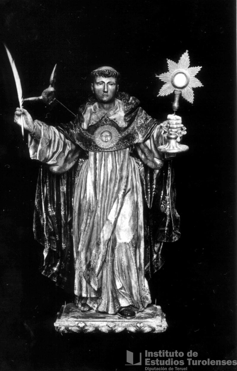 Talla de Santo TomÃ¡s, de Santa Eulalia