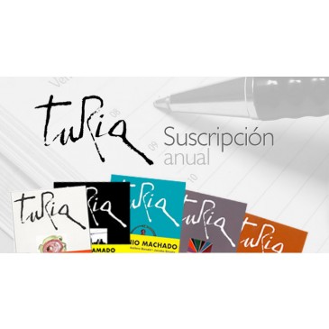 Suscripción Revista TURIA